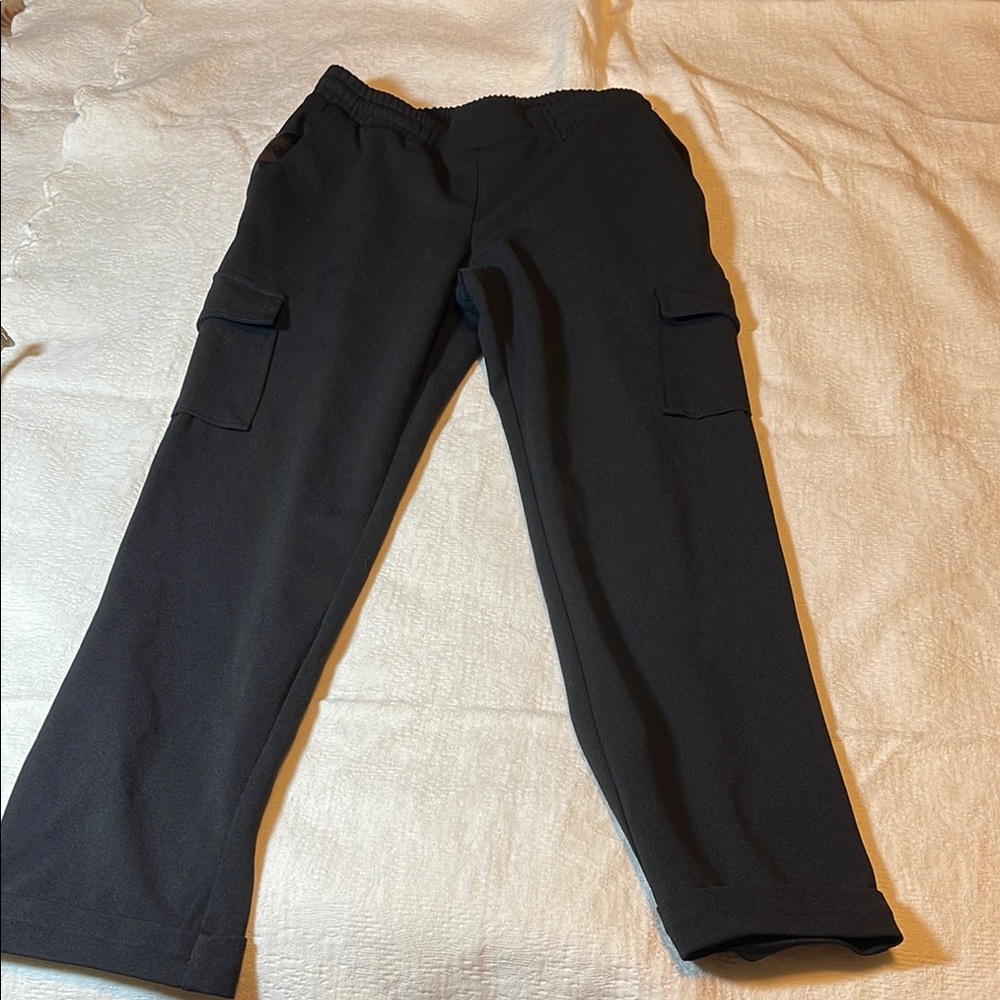Black Cargo Pants